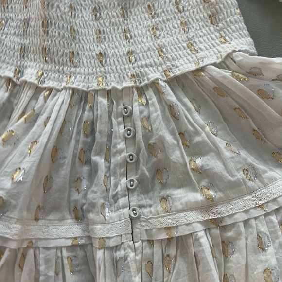 Sunday st tropez white metallic set one size - Picture 2 of 7